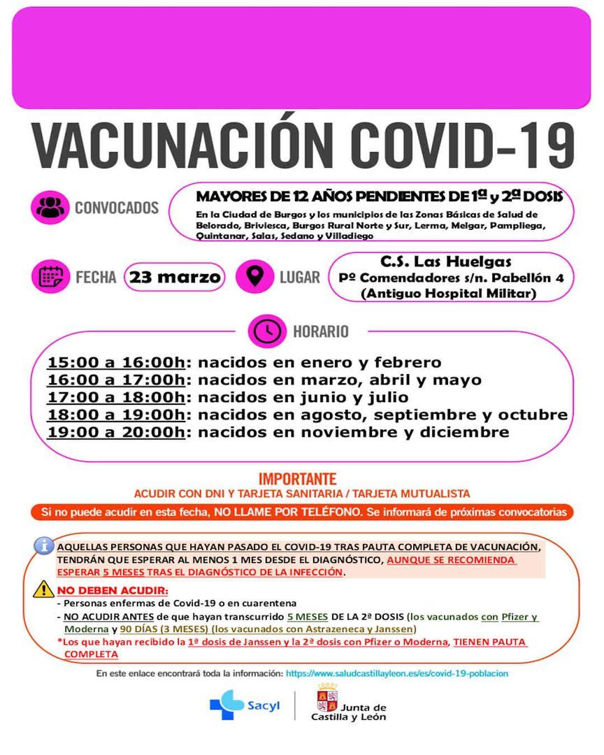 VACUNACIÓN MAYORES DE 12 AÑOS