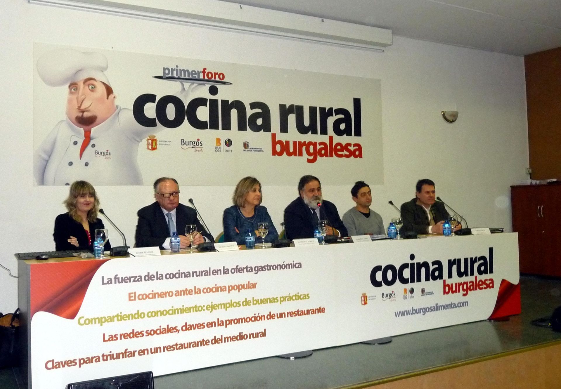 El I Foro de Cocina Rural Burgalesa ha comenzado
