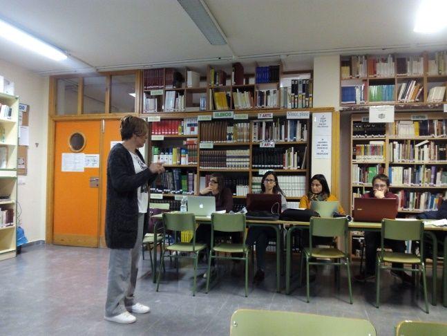 Tarde de Formación en el  I.E.S. Odra-Pisuerga,  Abiertos a Europa