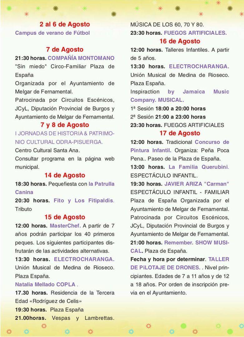 Verano Melgar 2021