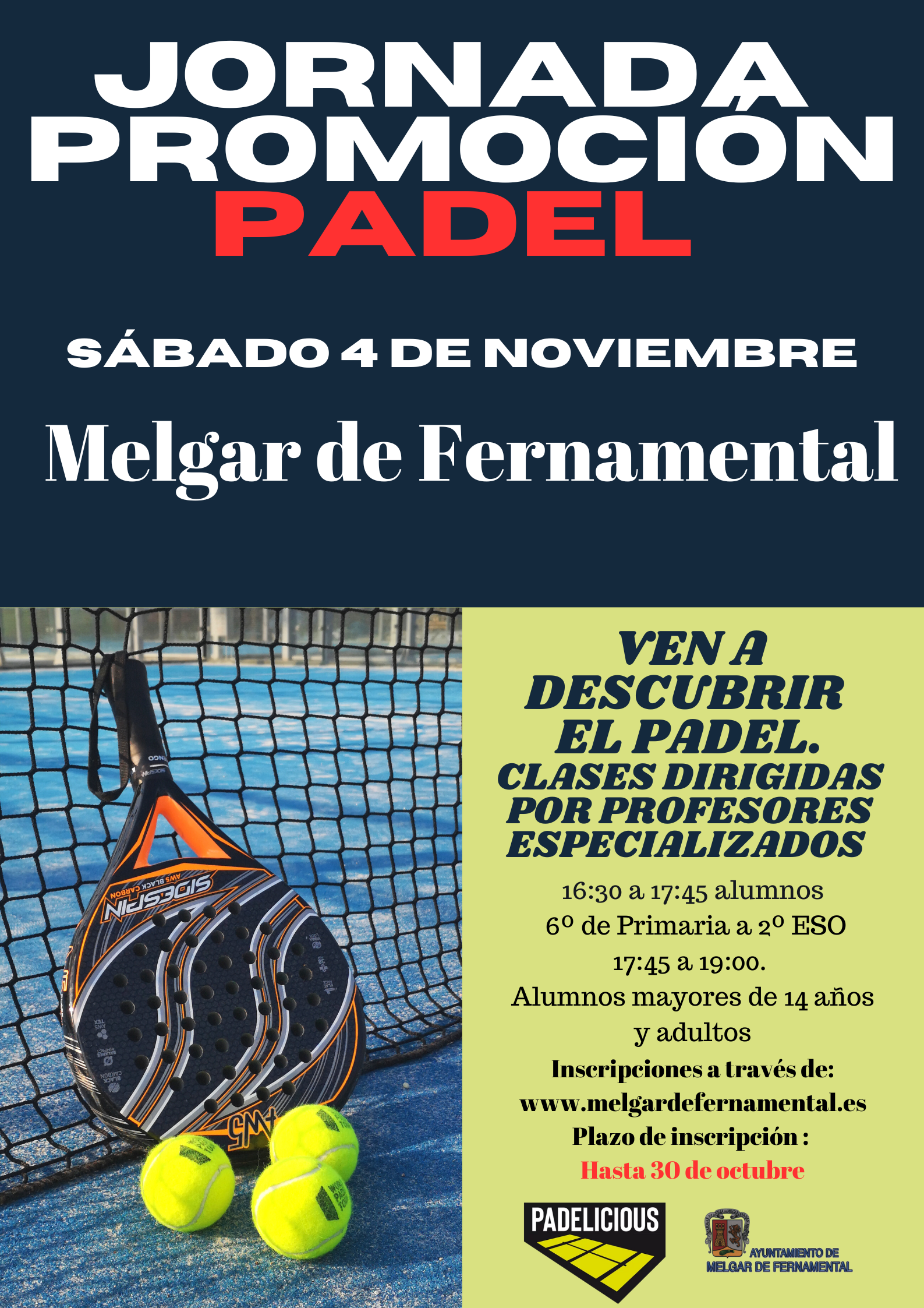 Jornada Promoción Padel